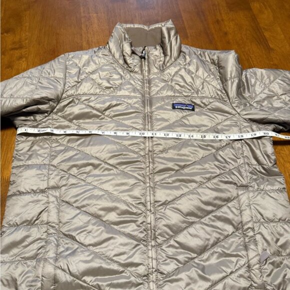 Patagonia Metallic Light brown Nano Puff Jacket, M - Picture 8 of 9